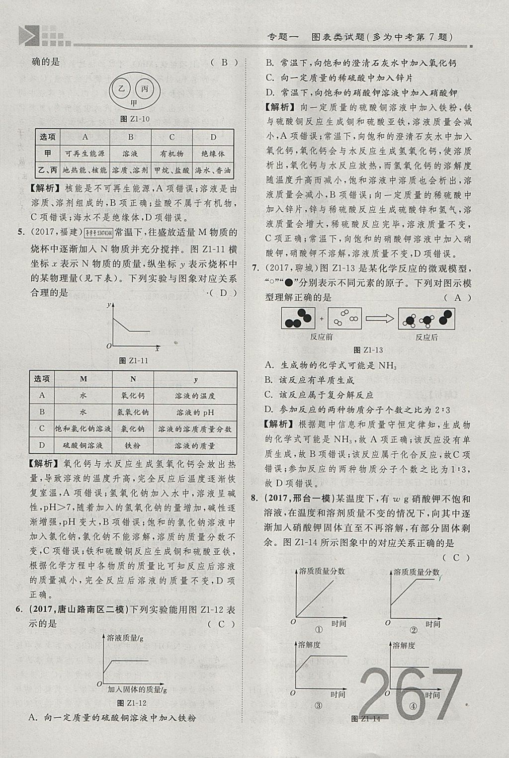 2018年金牌教練贏在燕趙初中總復習化學河北中考專用 參考答案第239頁