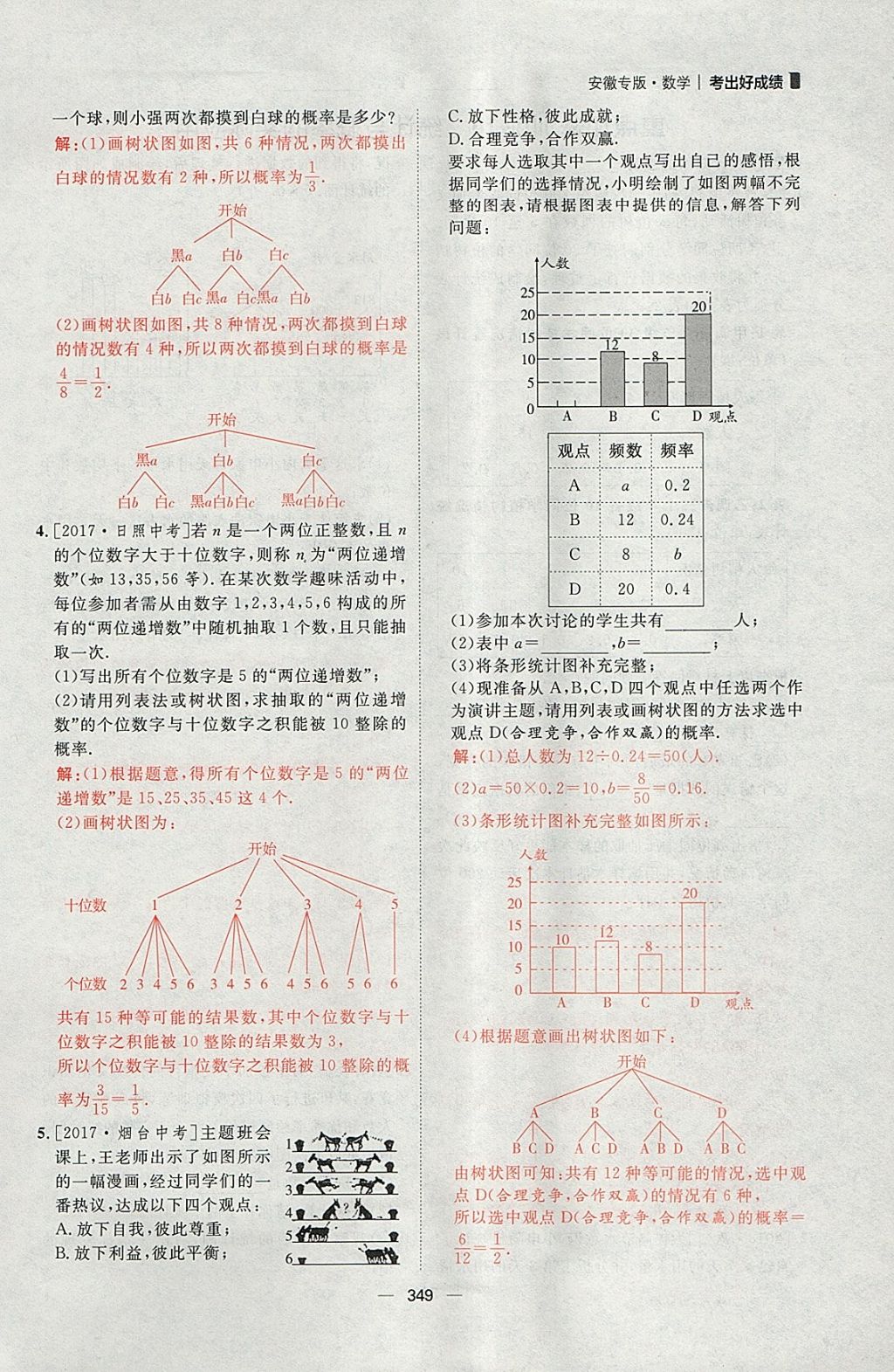 2018年康華傳媒考出好成績安徽中考數(shù)學(xué) 參考答案第203頁