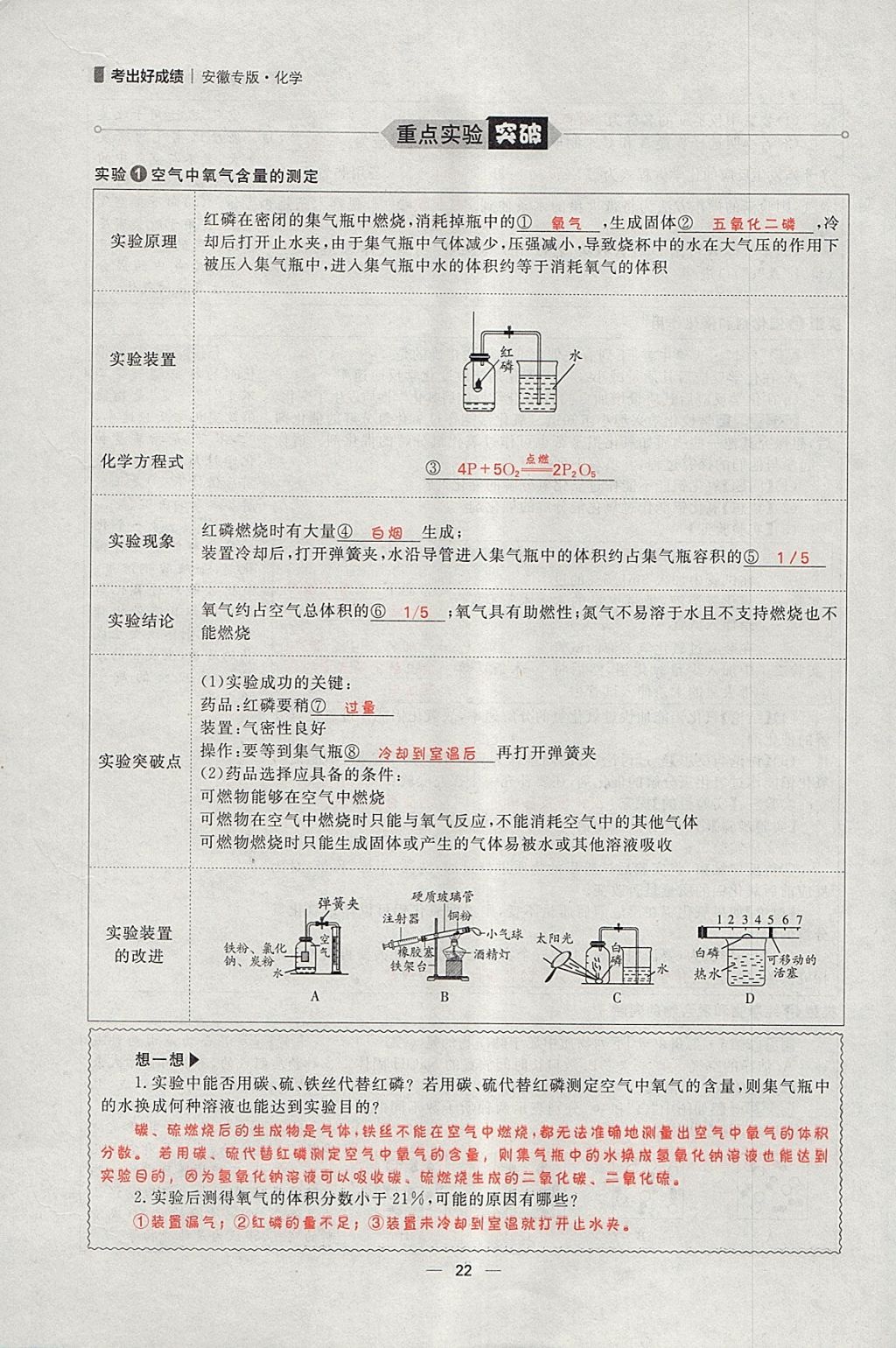 2018年康華傳媒考出好成績安徽中考化學(xué) 參考答案第111頁