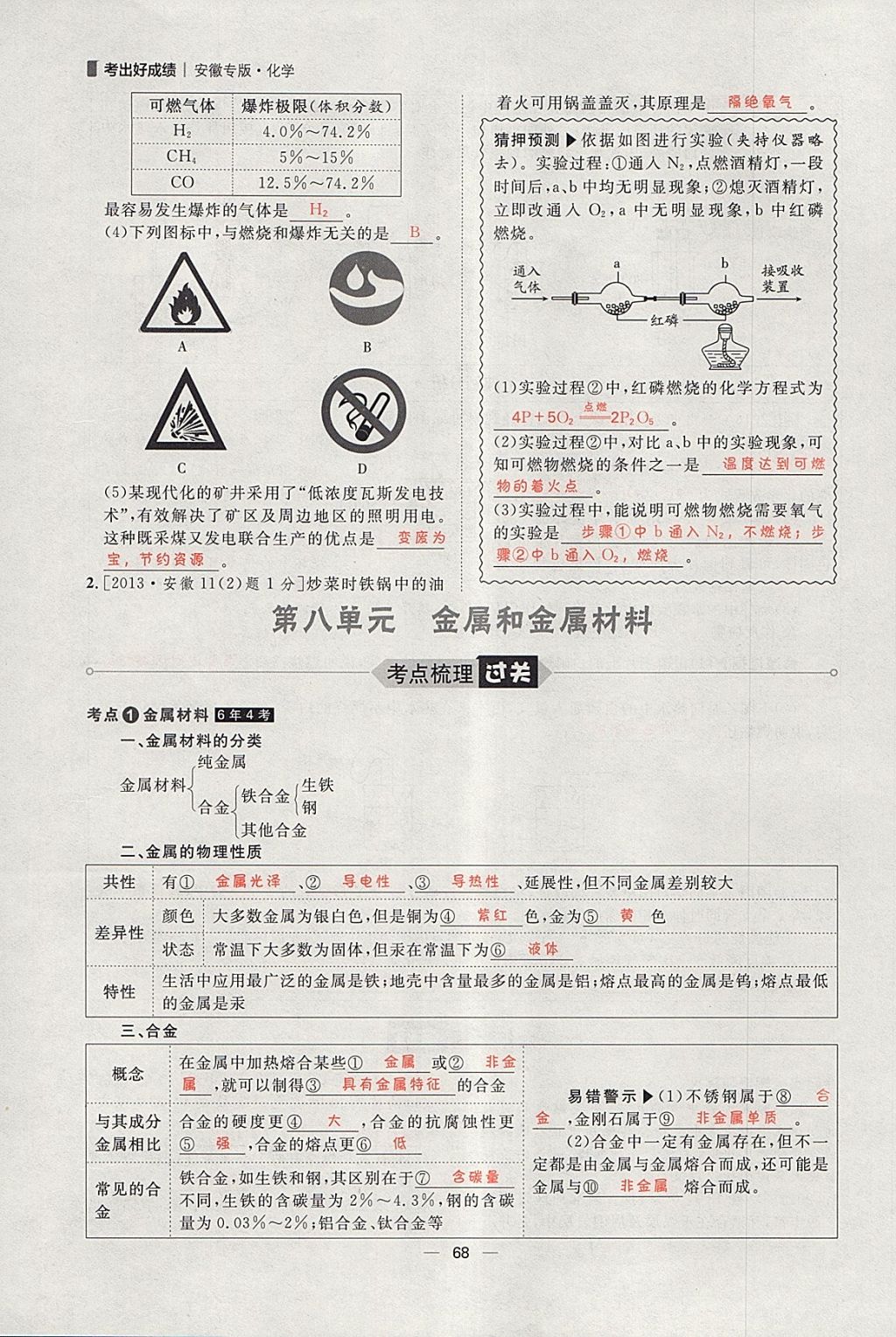 2018年康華傳媒考出好成績(jī)安徽中考化學(xué) 參考答案第157頁(yè)