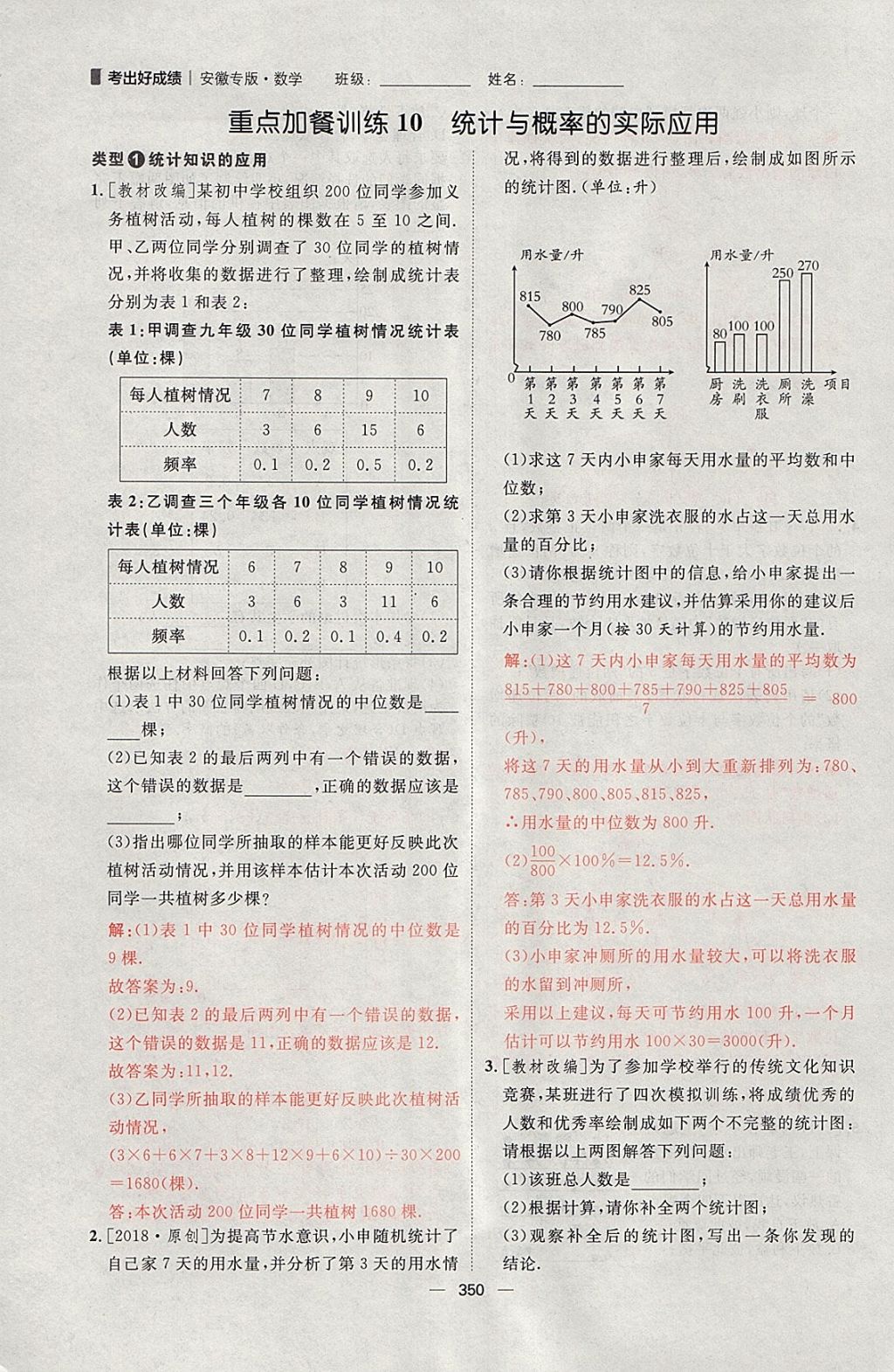 2018年康華傳媒考出好成績安徽中考數(shù)學(xué) 參考答案第204頁