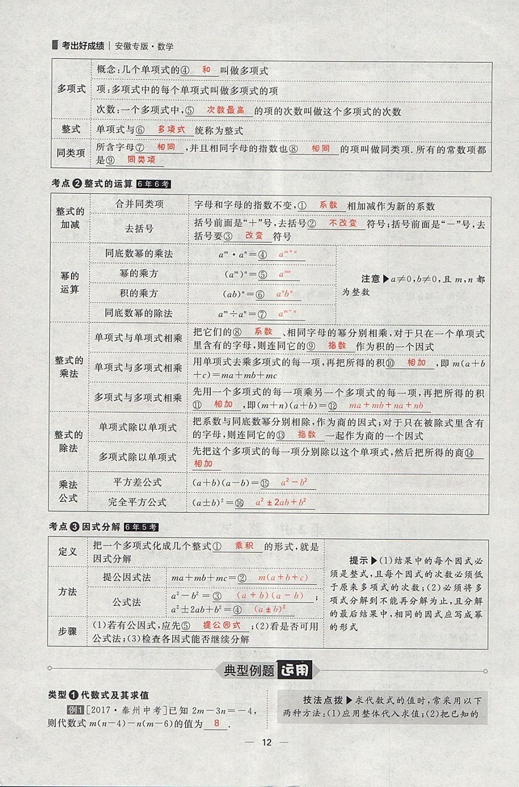 2018年康華傳媒考出好成績安徽中考數(shù)學 參考答案第264頁