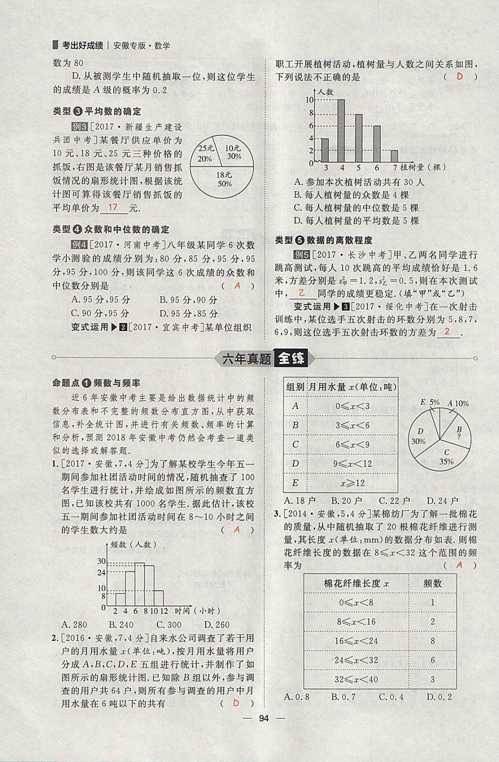 2018年康華傳媒考出好成績安徽中考數(shù)學 參考答案第346頁