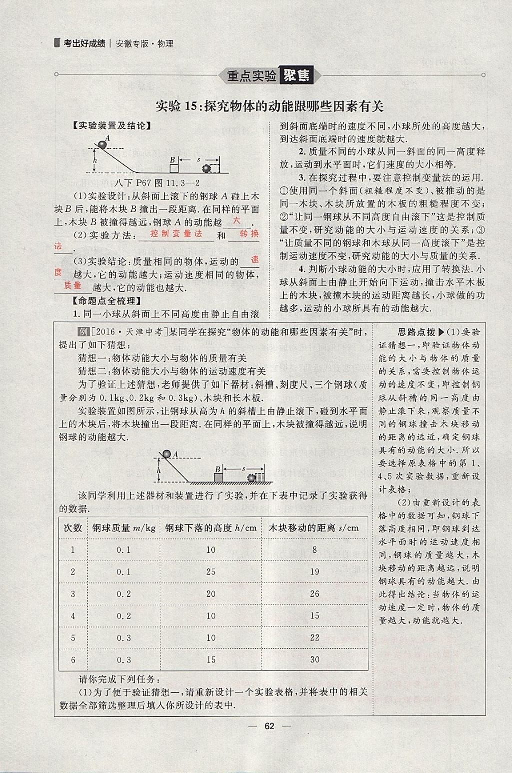 2018年康華傳媒考出好成績(jī)安徽中考物理 參考答案第187頁(yè)