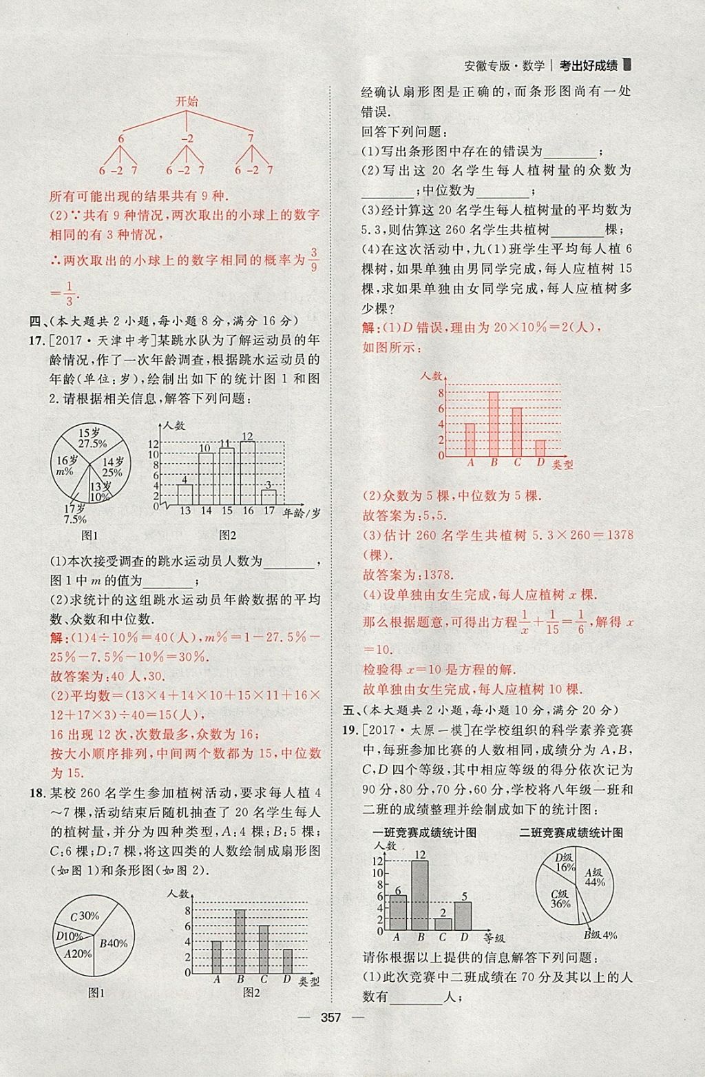 2018年康華傳媒考出好成績(jī)安徽中考數(shù)學(xué) 參考答案第211頁(yè)