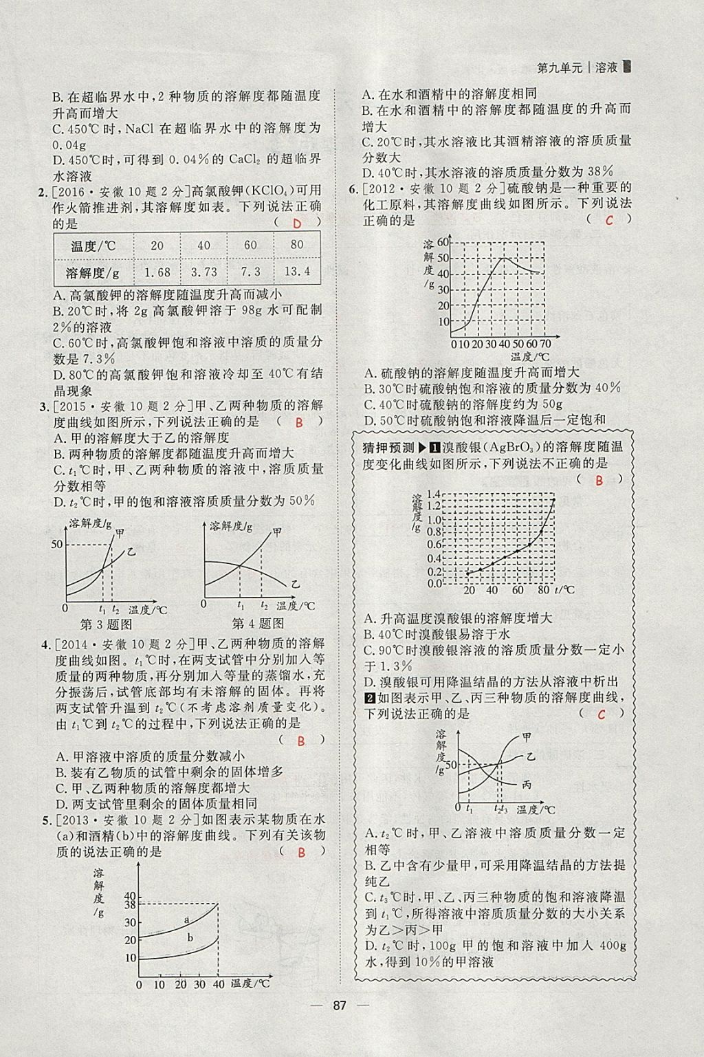 2018年康華傳媒考出好成績安徽中考化學(xué) 參考答案第176頁