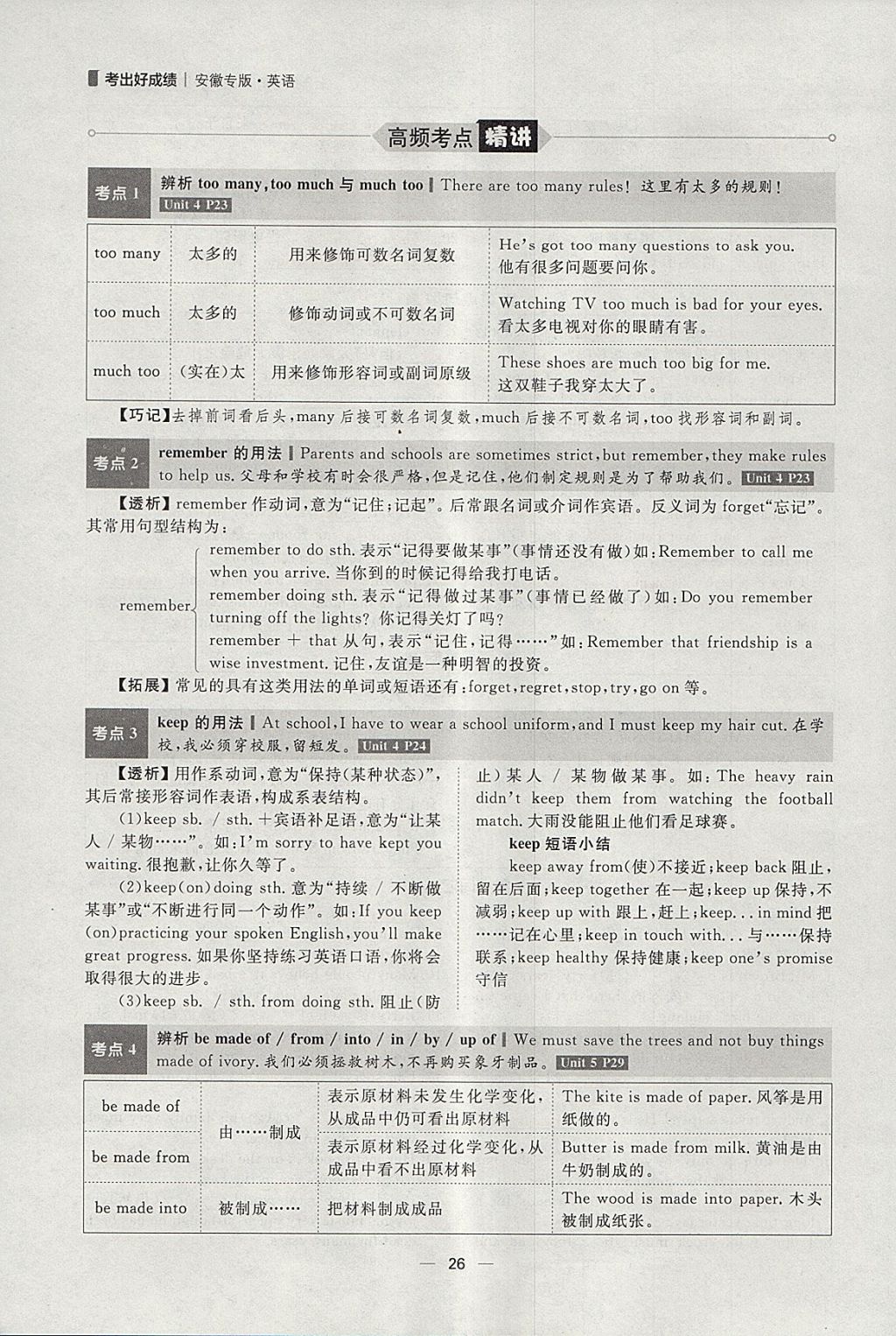 2018年康華傳媒考出好成績(jī)安徽中考英語(yǔ) 參考答案第198頁(yè)