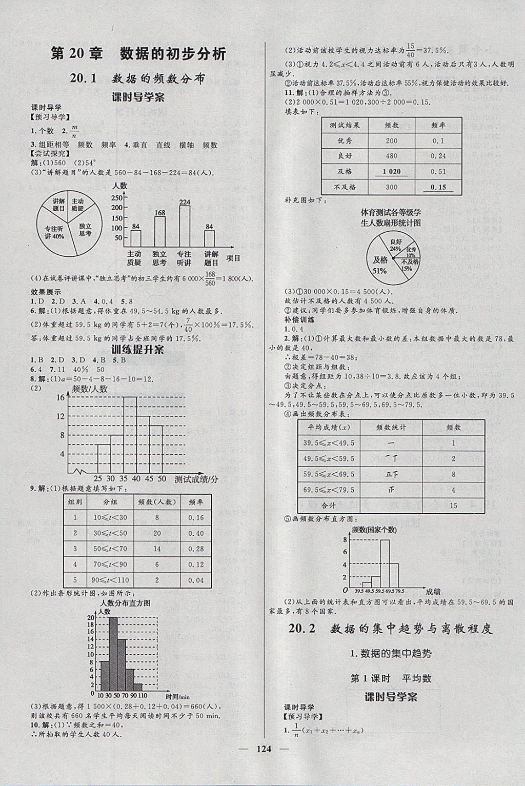 2018年奪冠百分百新導(dǎo)學(xué)課時練八年級數(shù)學(xué)下冊滬科版 參考答案第16頁