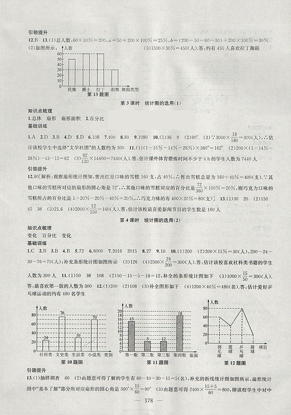 2018年金钥匙1加1课时作业加目标检测八年级数学下册江苏版 参考答案第2页