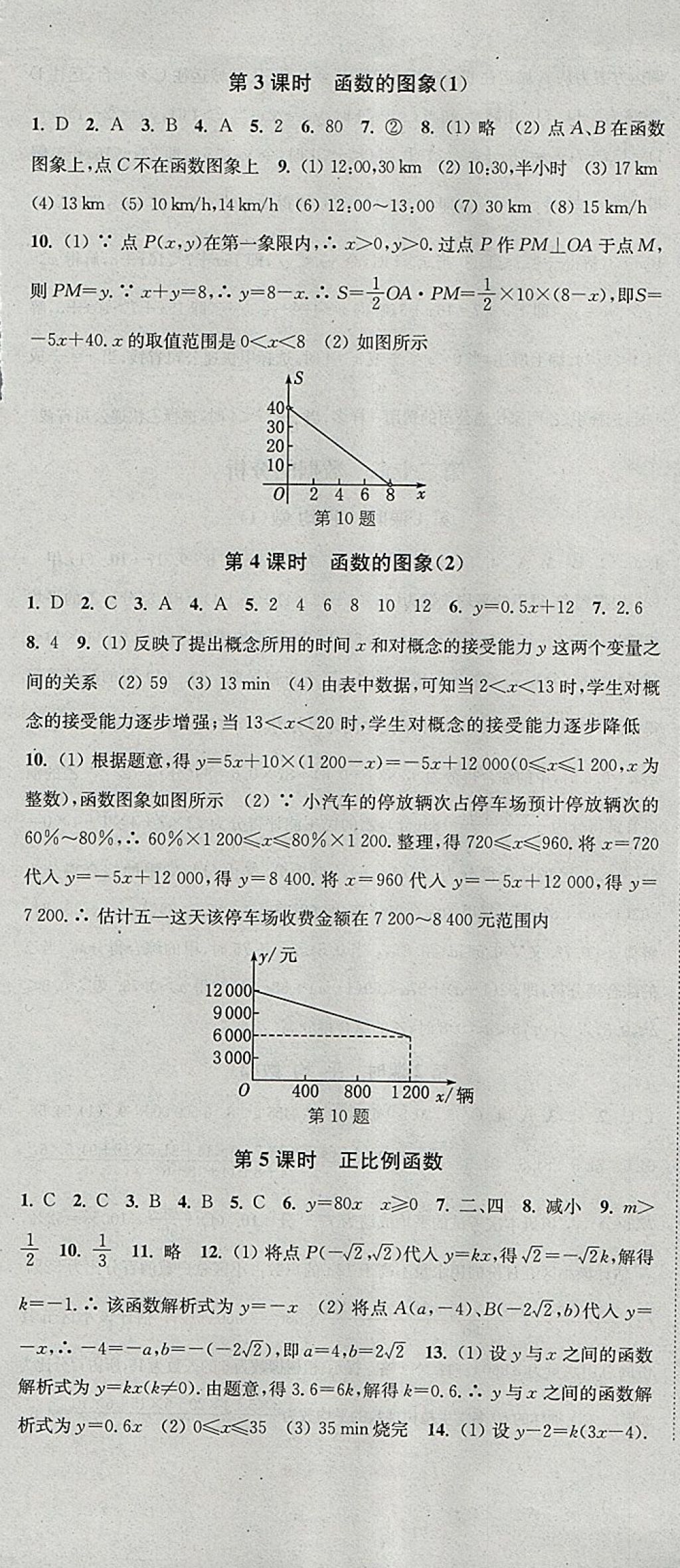 2018年通城學(xué)典活頁(yè)檢測(cè)八年級(jí)數(shù)學(xué)下冊(cè)人教版 參考答案第13頁(yè)