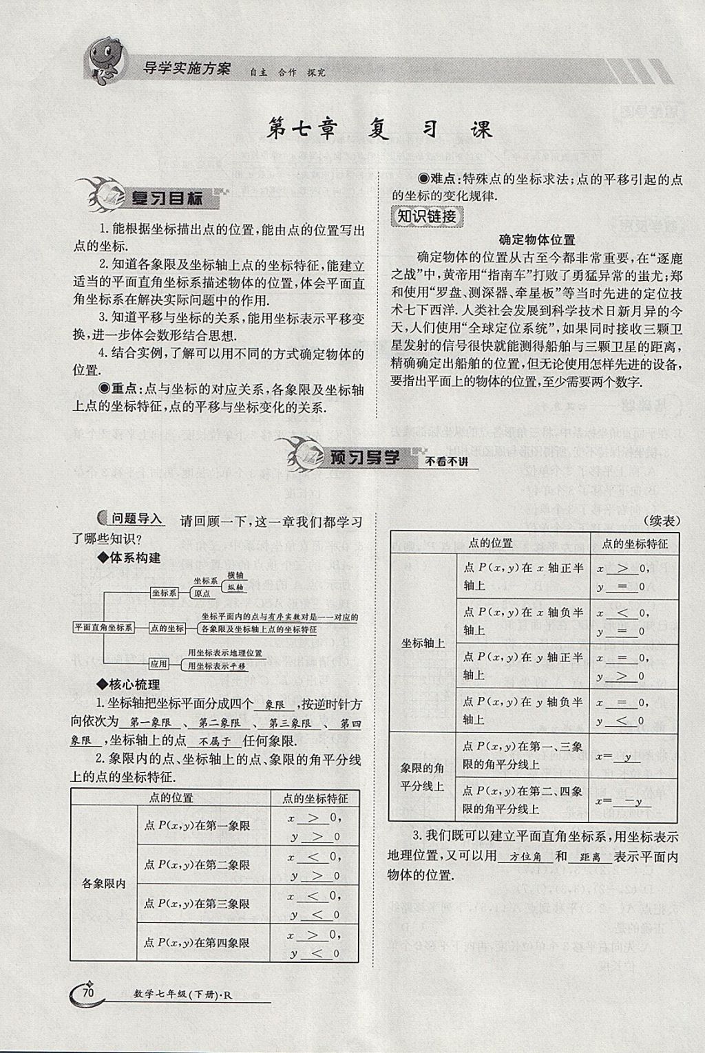 2018年金太陽導學案七年級數(shù)學下冊人教版 參考答案第30頁