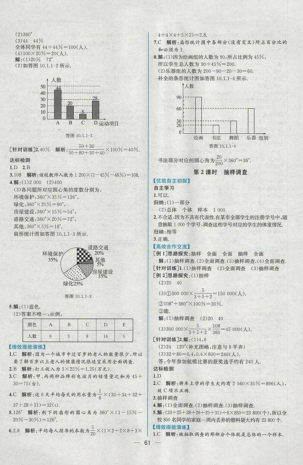 2018年同步導(dǎo)學(xué)案課時(shí)練七年級(jí)數(shù)學(xué)下冊(cè)人教版 參考答案第29頁(yè)