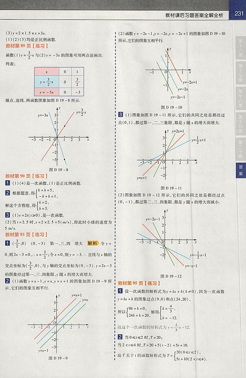 2018年教材帮初中数学八年级下册人教版 参考答案第35页