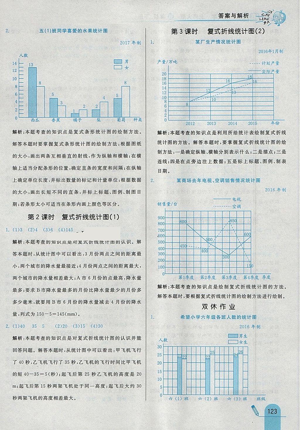 2018年七彩練霸五年級(jí)數(shù)學(xué)下冊(cè)北師大版 參考答案第39頁(yè)