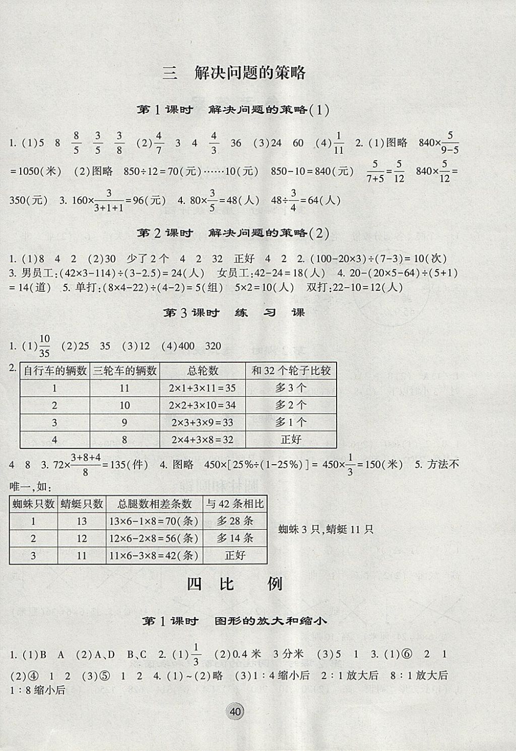 2018年經(jīng)綸學(xué)典棒棒堂六年級(jí)數(shù)學(xué)下冊(cè)江蘇版 參考答案第4頁