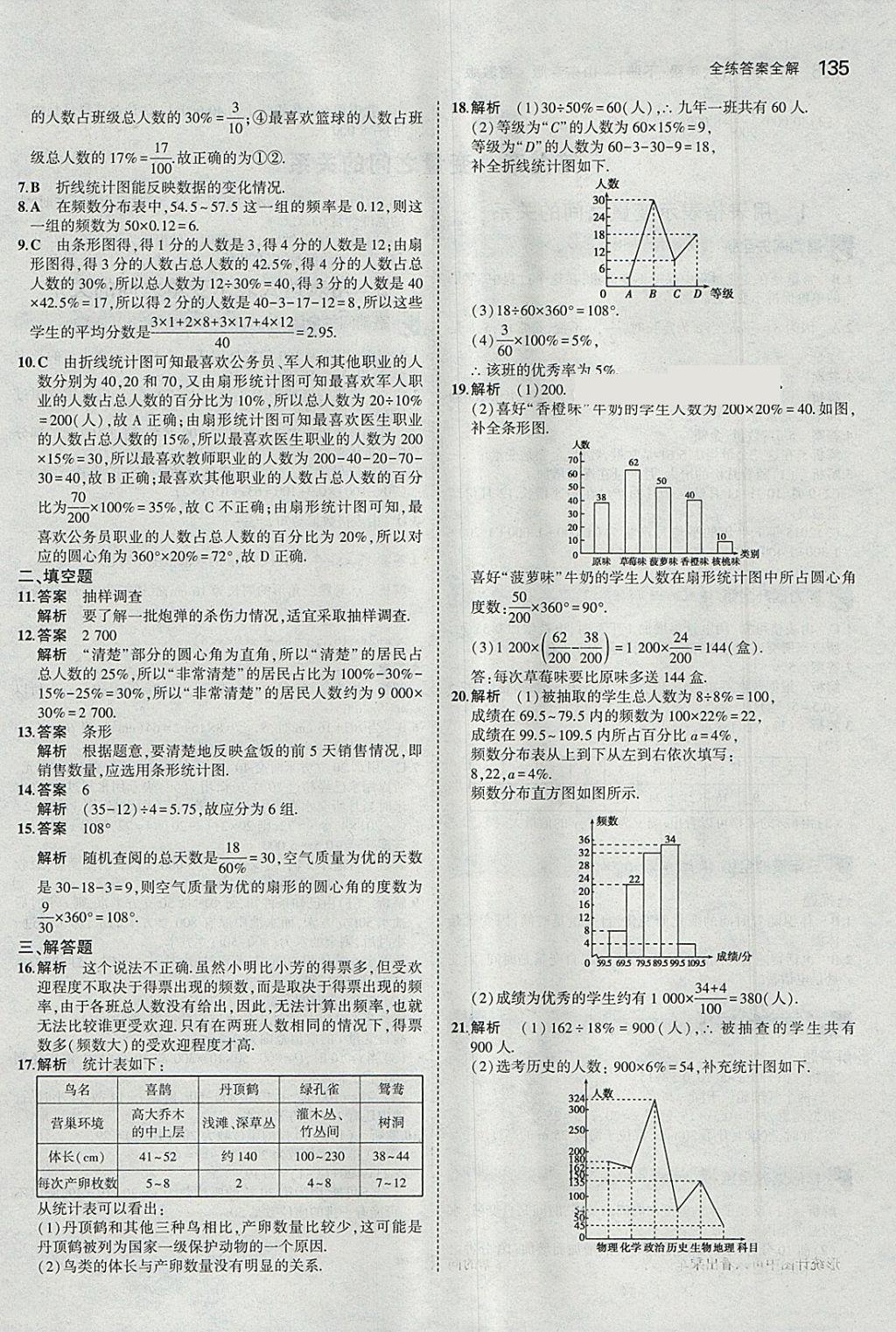 2018年5年中考3年模擬初中數(shù)學(xué)六年級(jí)下冊(cè)魯教版山東專版 參考答案第30頁