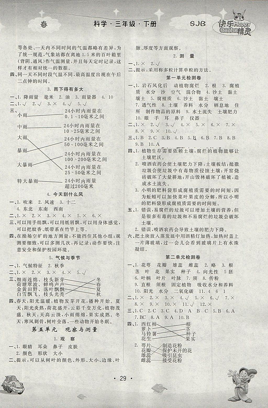 2018年名校作業(yè)本三年級科學(xué)下冊蘇教版 第3頁