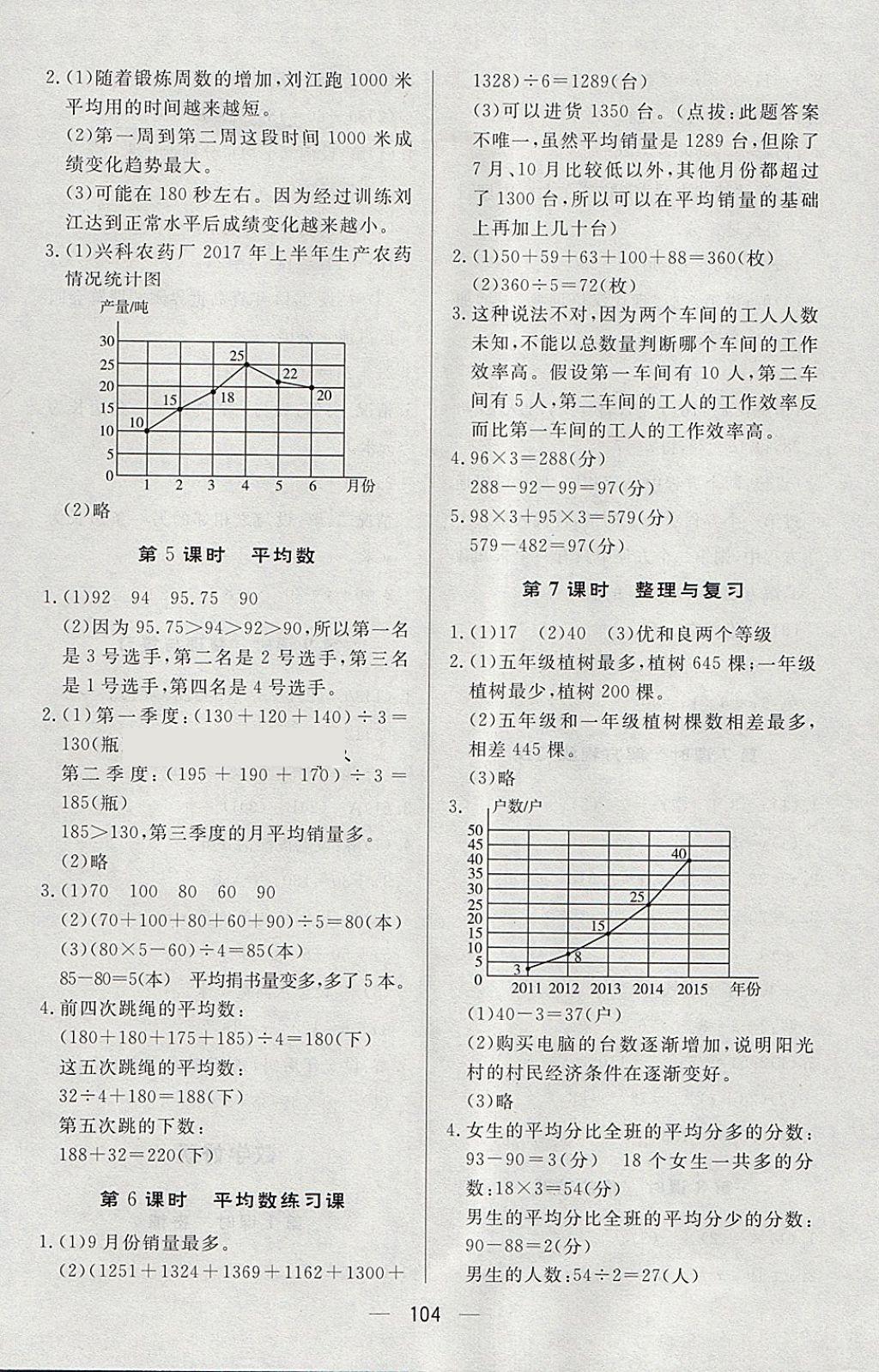 2018年簡易通小學同步導(dǎo)學練四年級數(shù)學下冊北師大版 第12頁