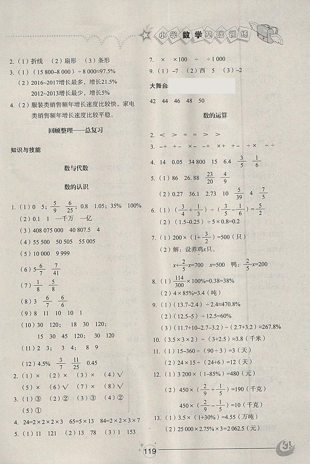 2018年小學(xué)基礎(chǔ)訓(xùn)練五年級(jí)數(shù)學(xué)下冊(cè)五四制山東教育出版社 參考答案第9頁(yè)