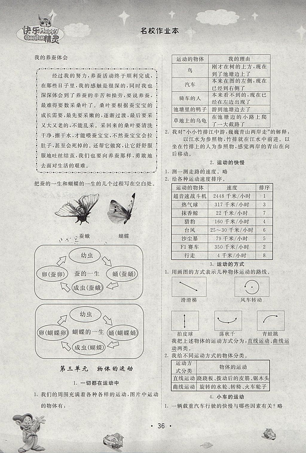 2018年名校作業(yè)本四年級科學(xué)下冊蘇教版 第10頁