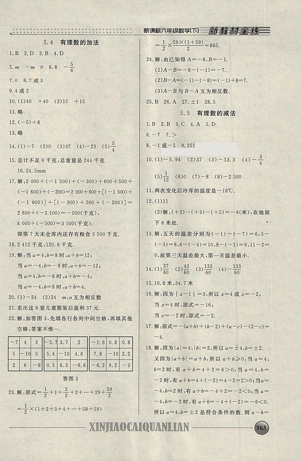 2018年鐘書金牌新教材全練六年級數(shù)學(xué)下冊 第3頁