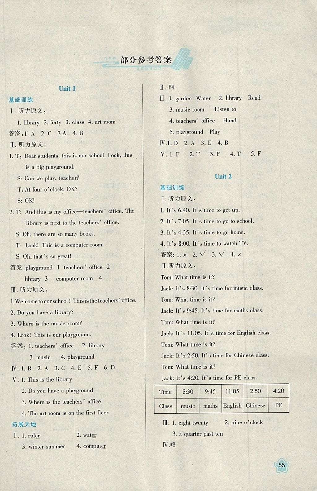 2018年新課程學習與評價四年級英語下冊人教版 第1頁