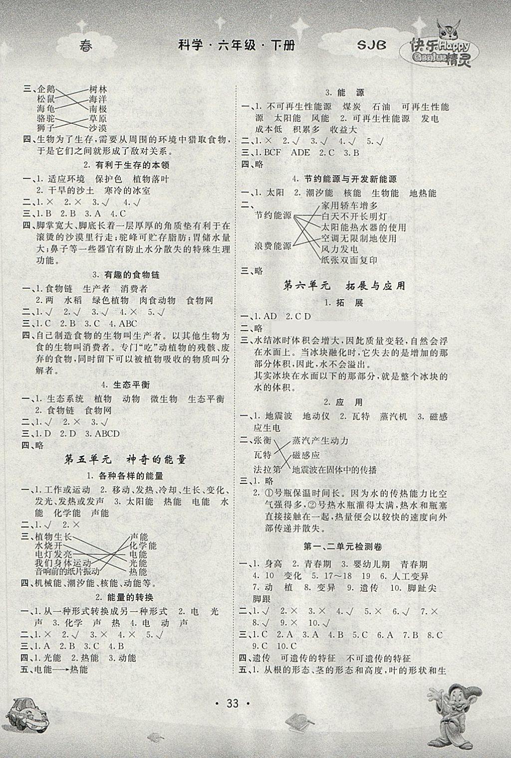 2018年名校作業(yè)本六年級(jí)科學(xué)下冊(cè)蘇教版 第2頁(yè)