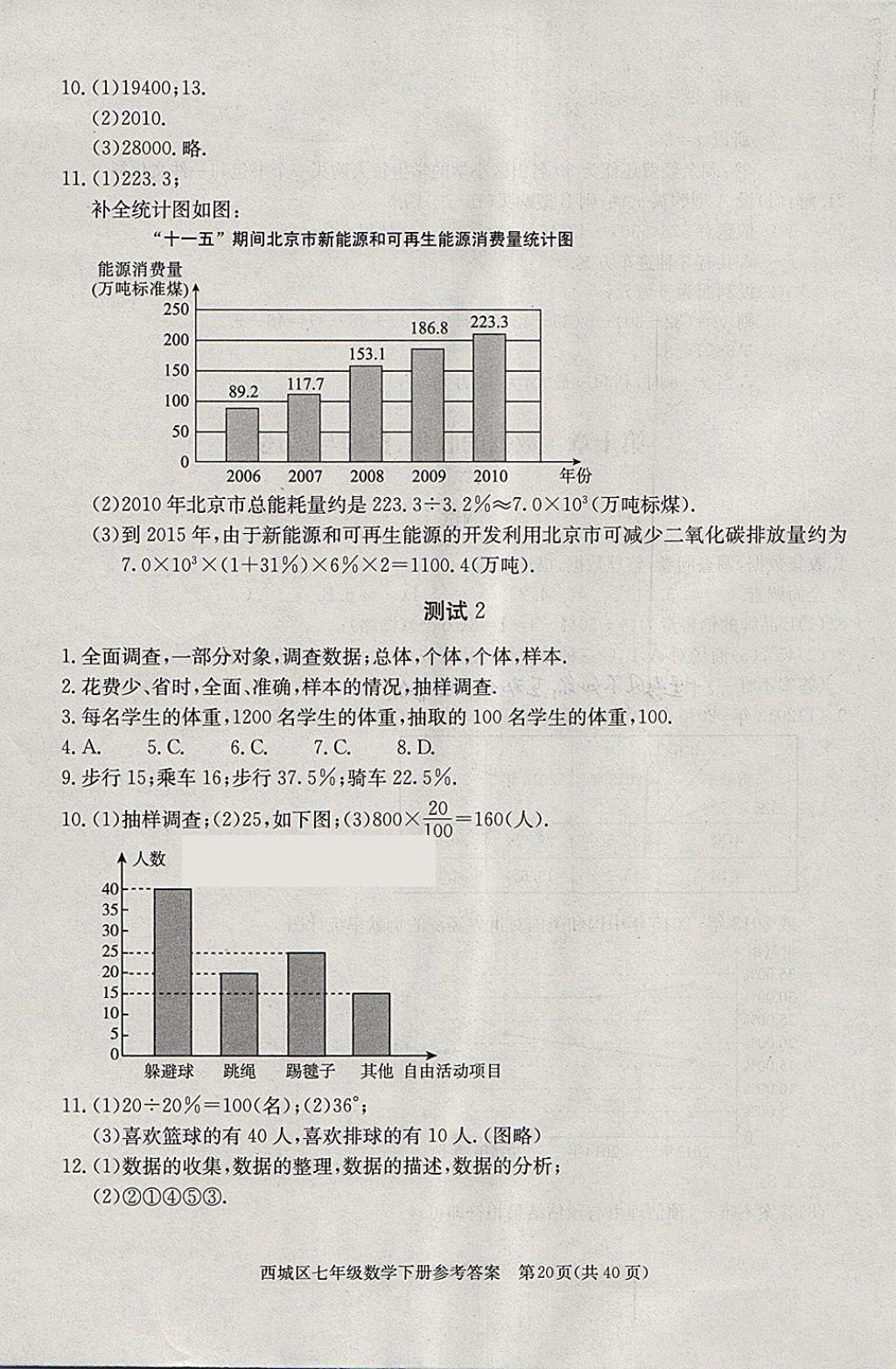 2018年學(xué)習(xí)探究診斷七年級數(shù)學(xué)下冊 第20頁