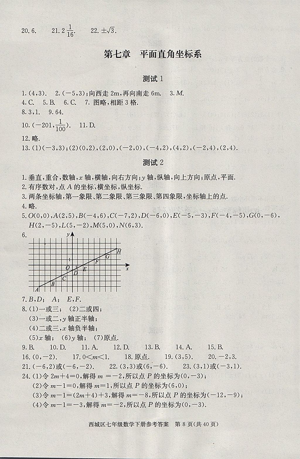 2018年學(xué)習(xí)探究診斷七年級數(shù)學(xué)下冊 第8頁