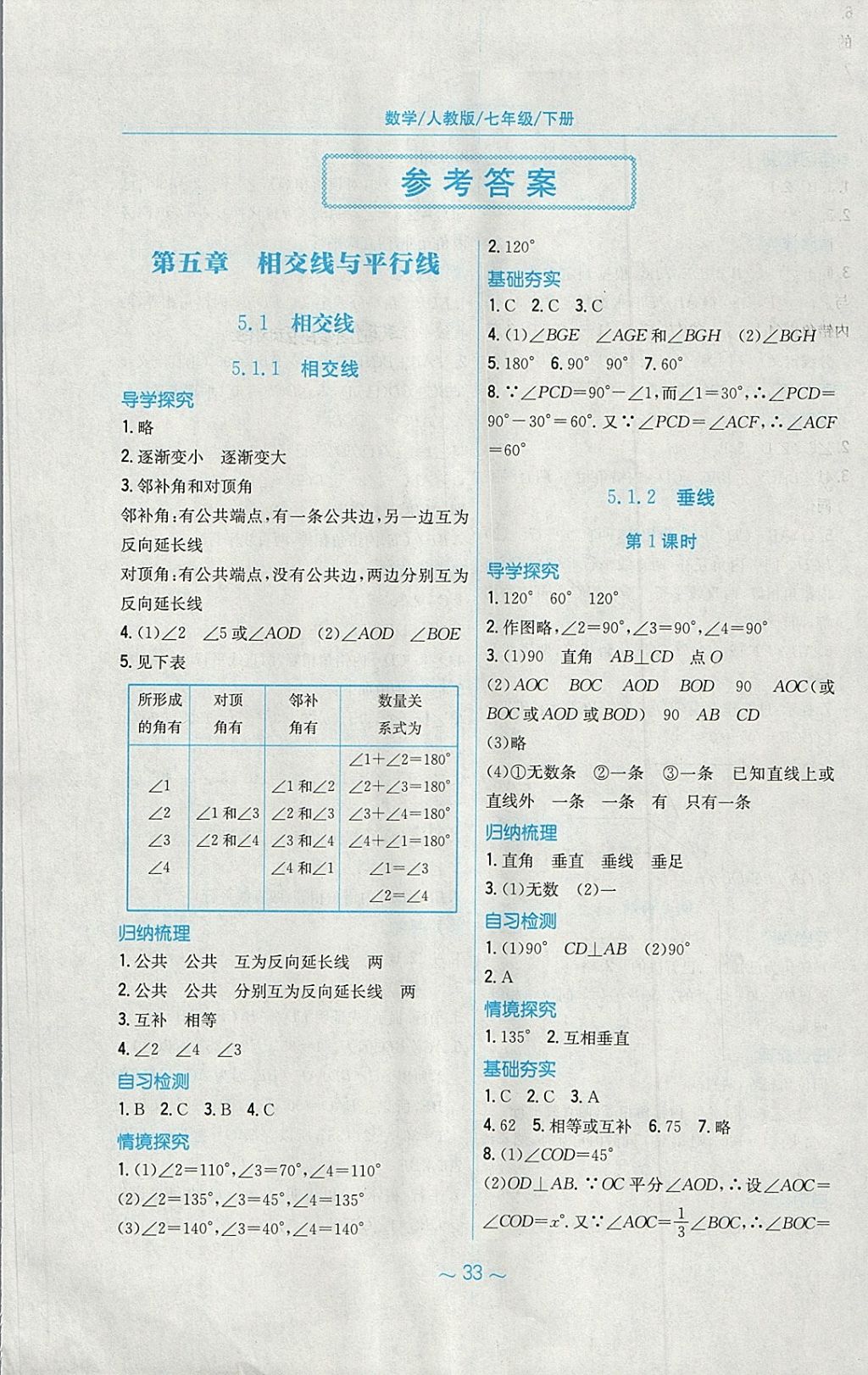 2018年新編基礎(chǔ)訓(xùn)練七年級(jí)數(shù)學(xué)下冊(cè)人教版 第1頁