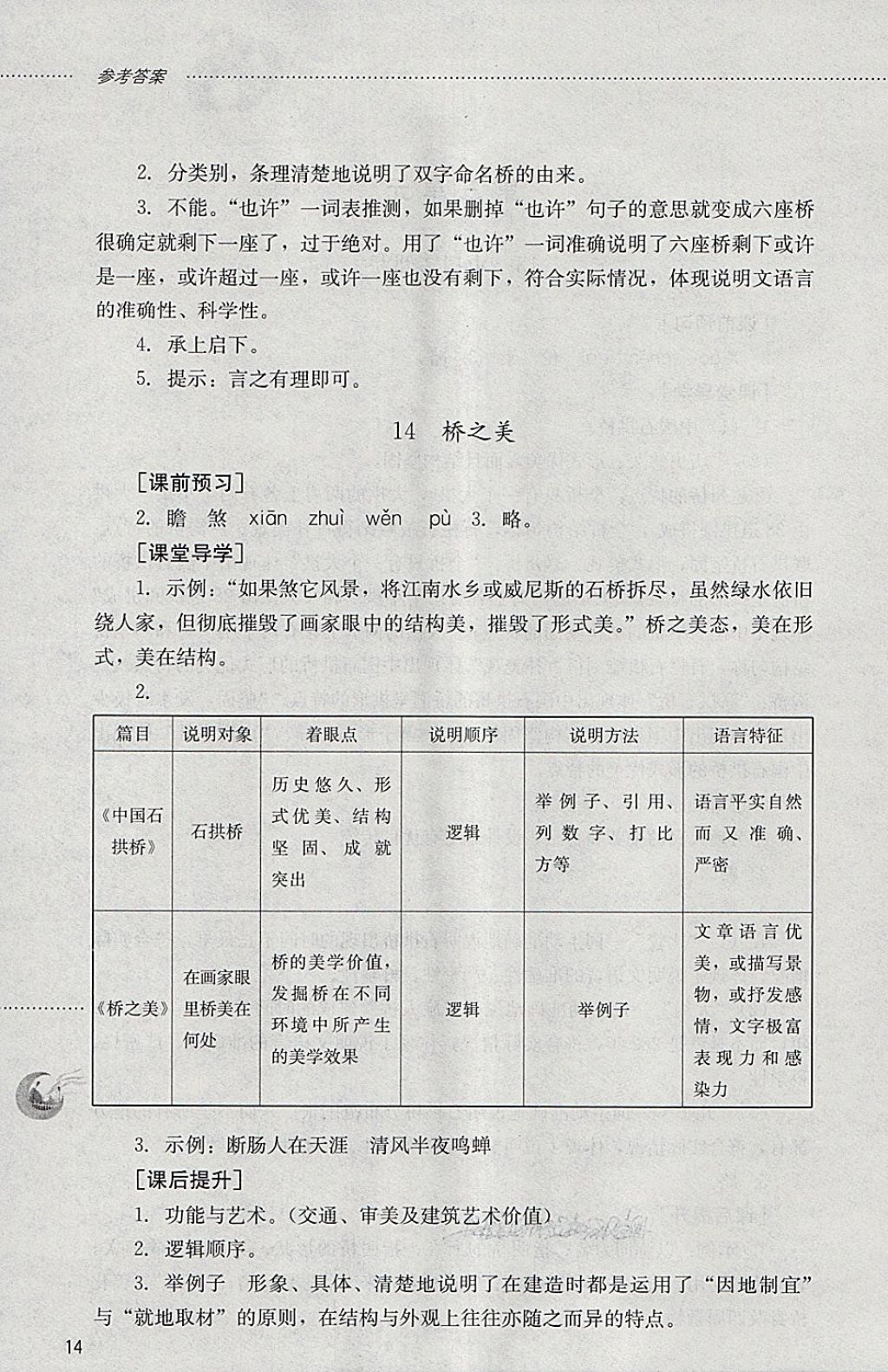 2018年初中課堂同步訓(xùn)練七年級語文下冊山東文藝出版社 第14頁