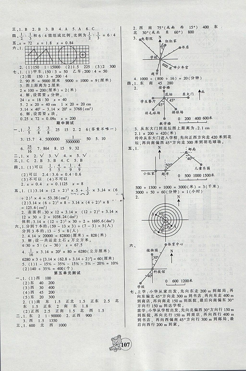 2018年創(chuàng)維新課堂六年級數(shù)學(xué)下冊蘇教版 第11頁