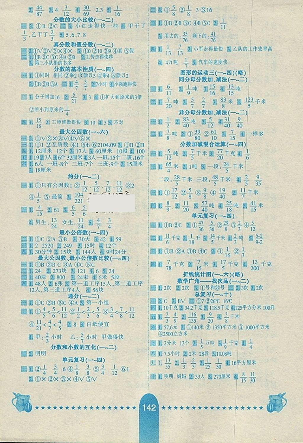 2018年名師伴你行小學(xué)生10分鐘應(yīng)用題天天練五年級(jí)下冊(cè)人教版 第2頁