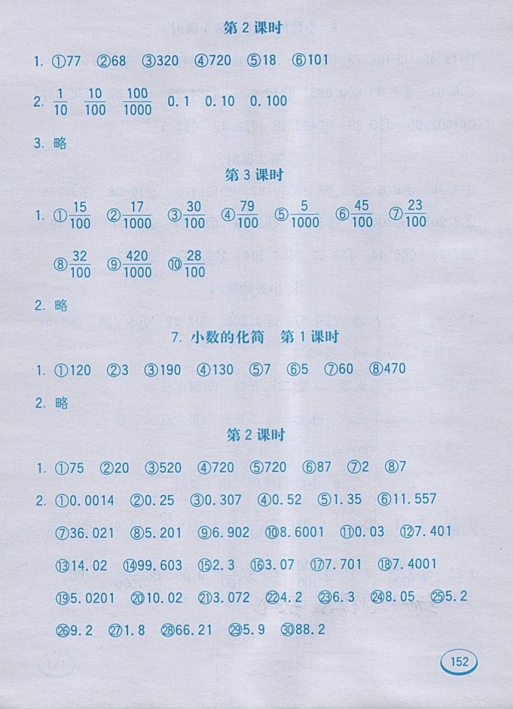 2018年七彩口算題卡四年級下冊人教版 第12頁