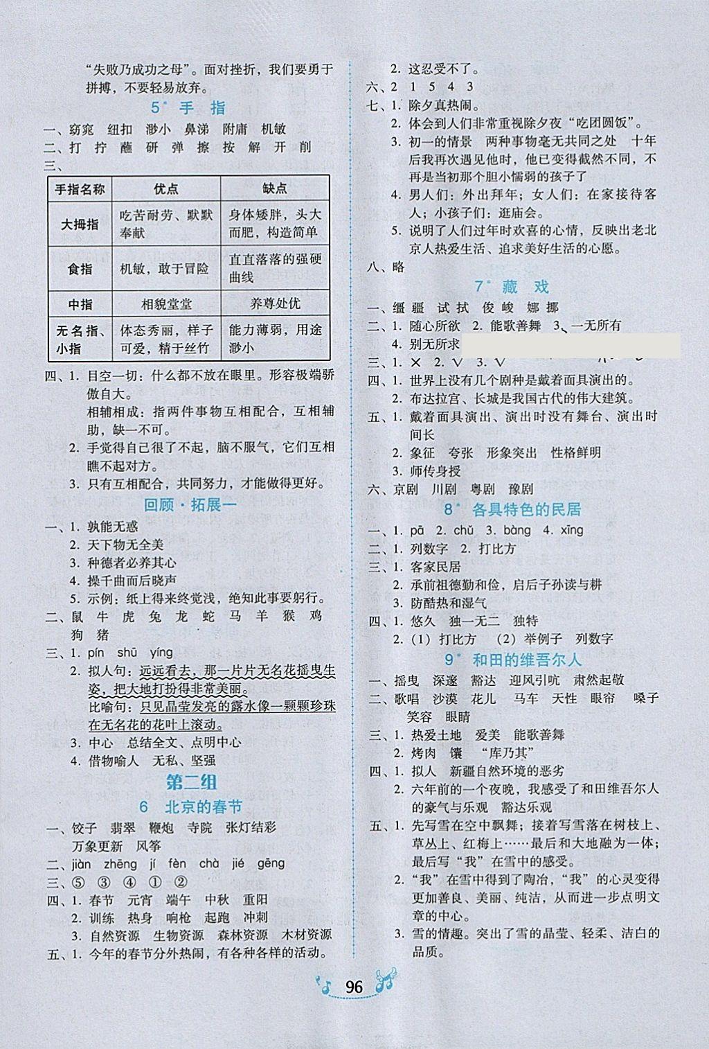 2018年百年學(xué)典課時(shí)學(xué)練測(cè)六年級(jí)語(yǔ)文下冊(cè)人教版 第2頁(yè)