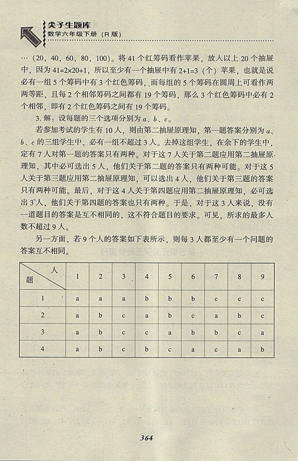 2018年尖子生题库六年级数学下册人教版 第30页