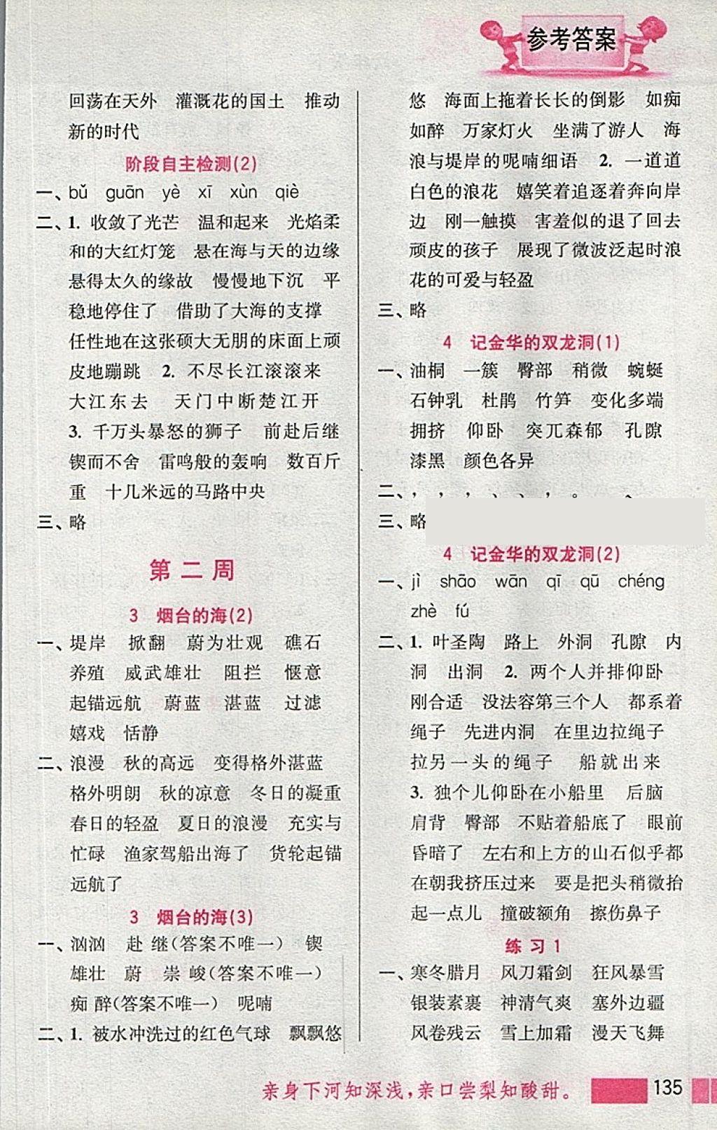 2018年小學語文默寫高手六年級下冊江蘇版江蘇鳳凰美術出版社 第2頁