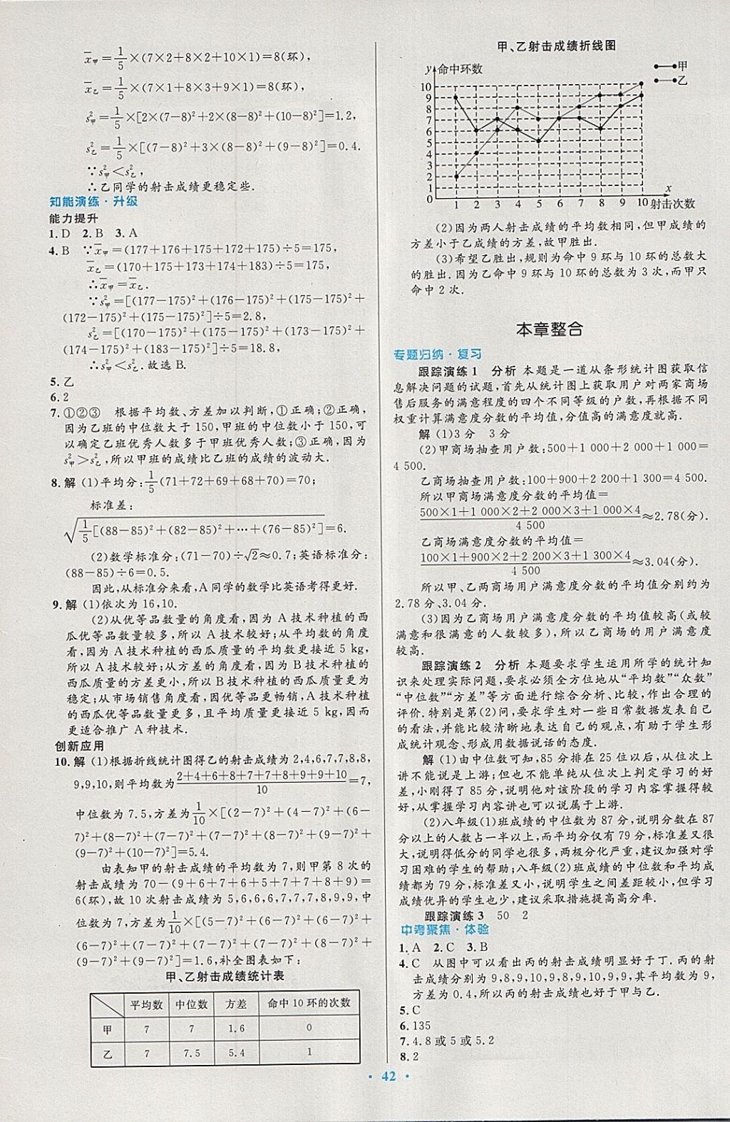 2018年初中同步測(cè)控優(yōu)化設(shè)計(jì)八年級(jí)數(shù)學(xué)下冊(cè)人教版 第24頁