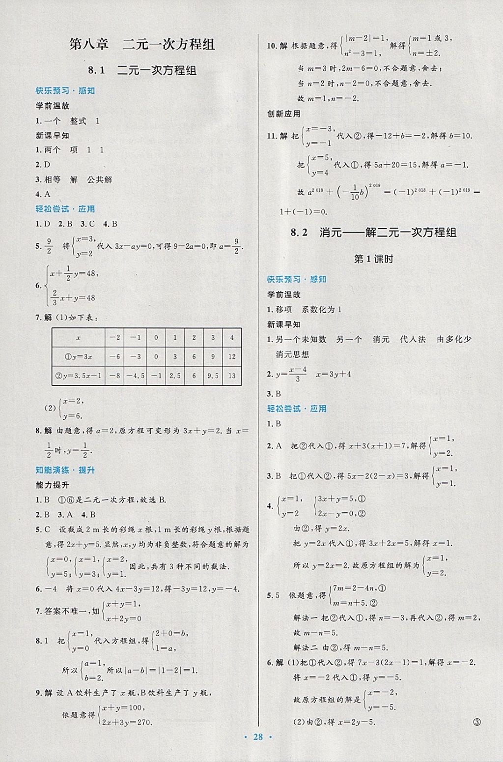 2018年初中同步测控优化设计七年级数学下册人教版 第14页