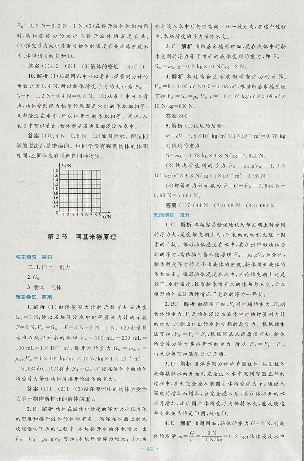 2018年初中同步测控优化设计八年级物理下册人教版 第18页