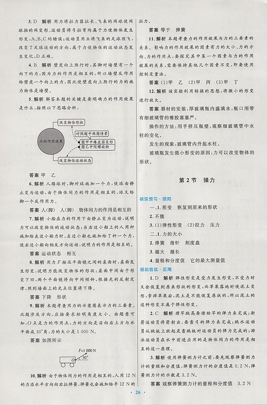 2018年初中同步测控优化设计八年级物理下册人教版 第2页