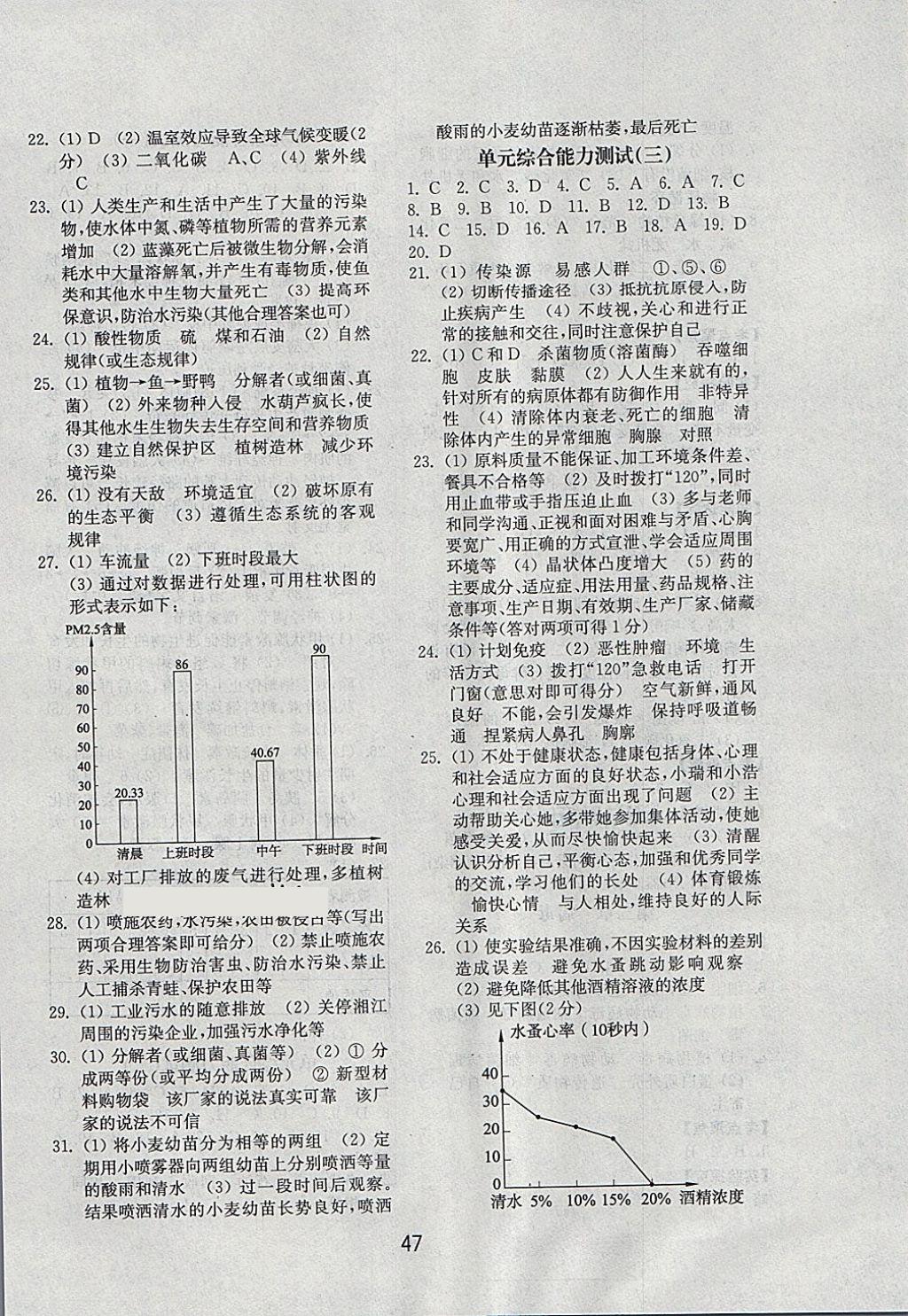 2018年初中基础训练七年级生物学下册五四制山东教育出版社 第7页