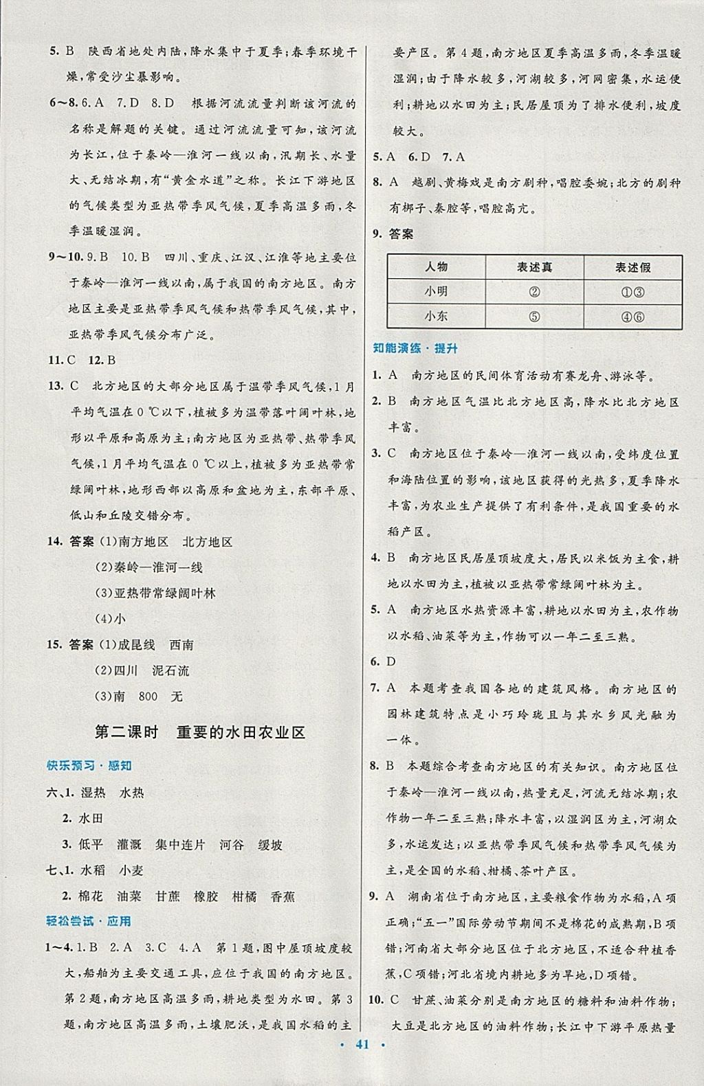 2018年初中同步測控優(yōu)化設(shè)計八年級地理下冊人教版 第9頁