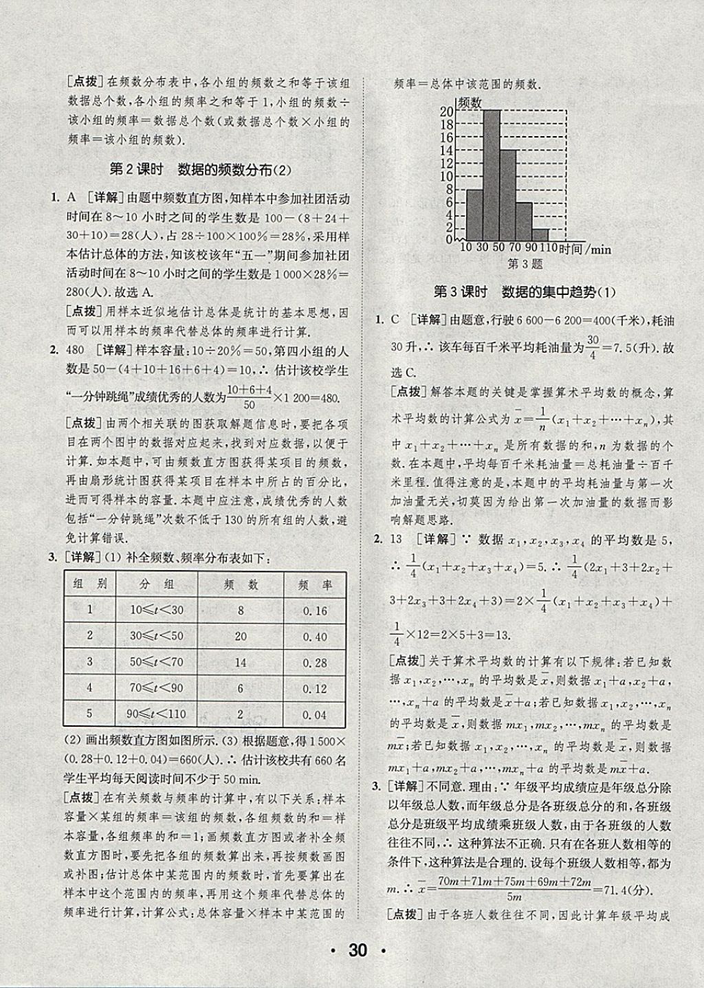 2018年通城學(xué)典初中數(shù)學(xué)提優(yōu)能手八年級(jí)下冊(cè)滬科版 第30頁