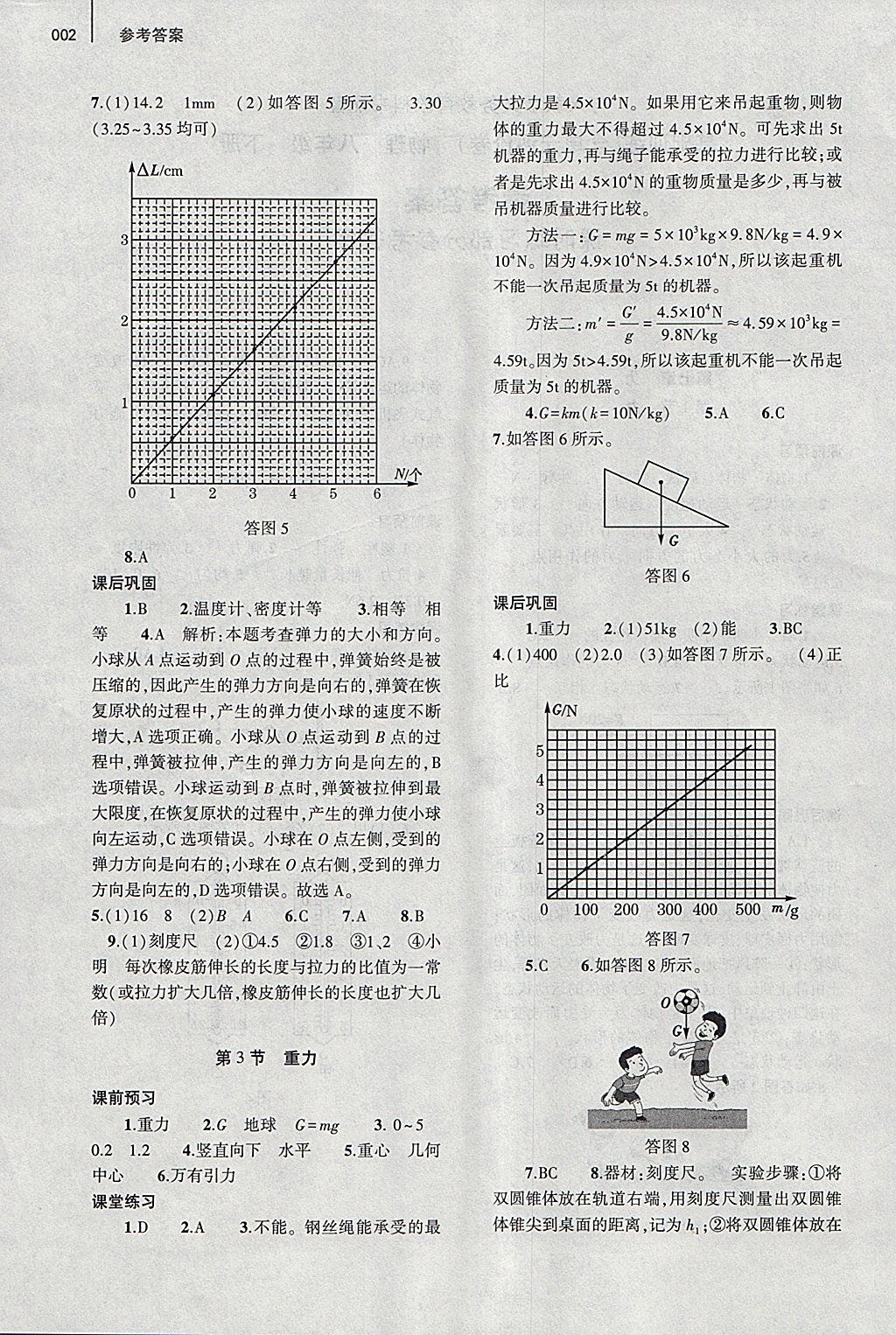 2018年基礎(chǔ)訓(xùn)練八年級(jí)物理下冊(cè)人教版大象出版社 第9頁(yè)