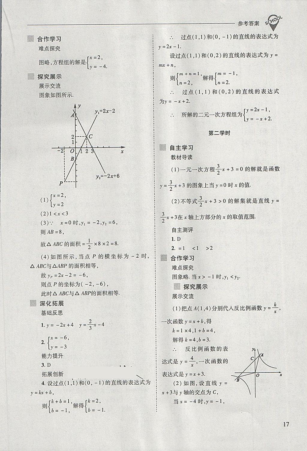 2018年新課程問題解決導(dǎo)學(xué)方案八年級(jí)數(shù)學(xué)下冊(cè)華東師大版 第17頁