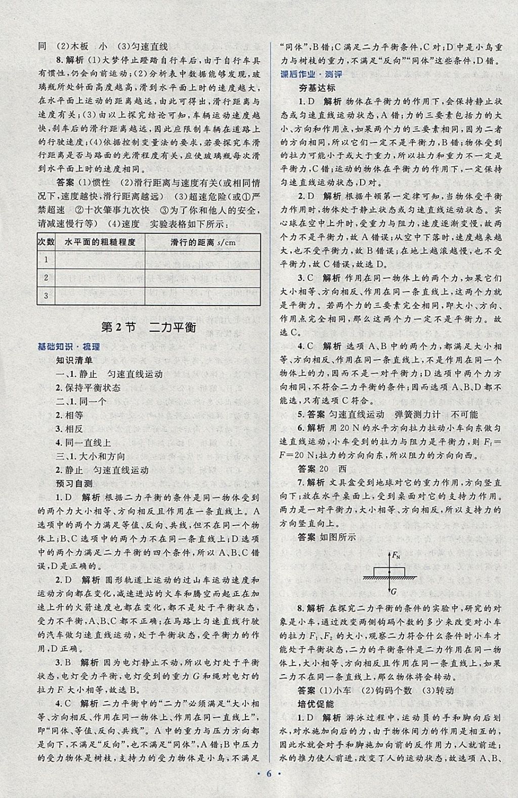 2018年人教金学典同步解析与测评学考练八年级物理下册人教版 第22页