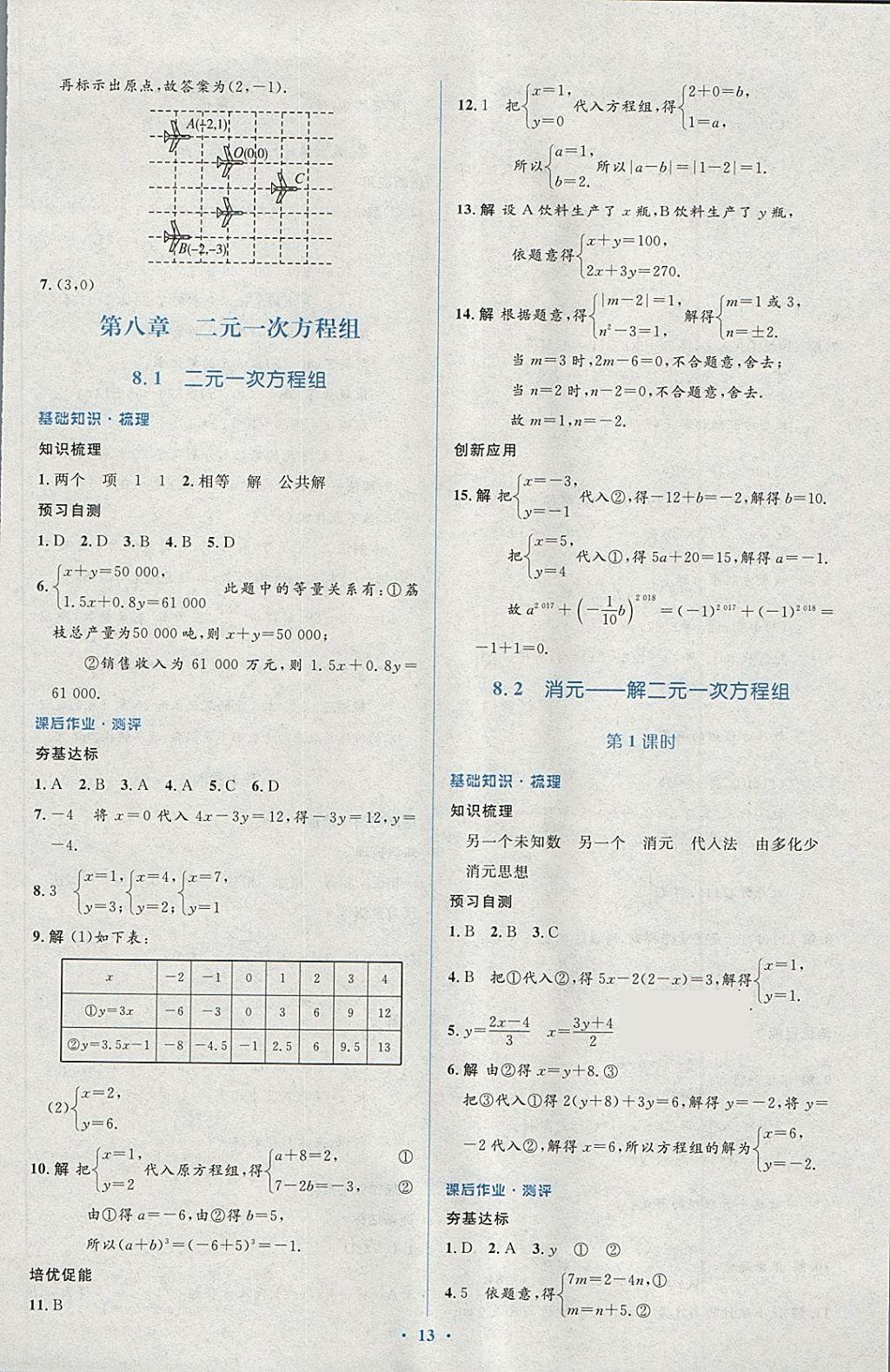 2018年人教金学典同步解析与测评学考练七年级数学下册人教版 第15页