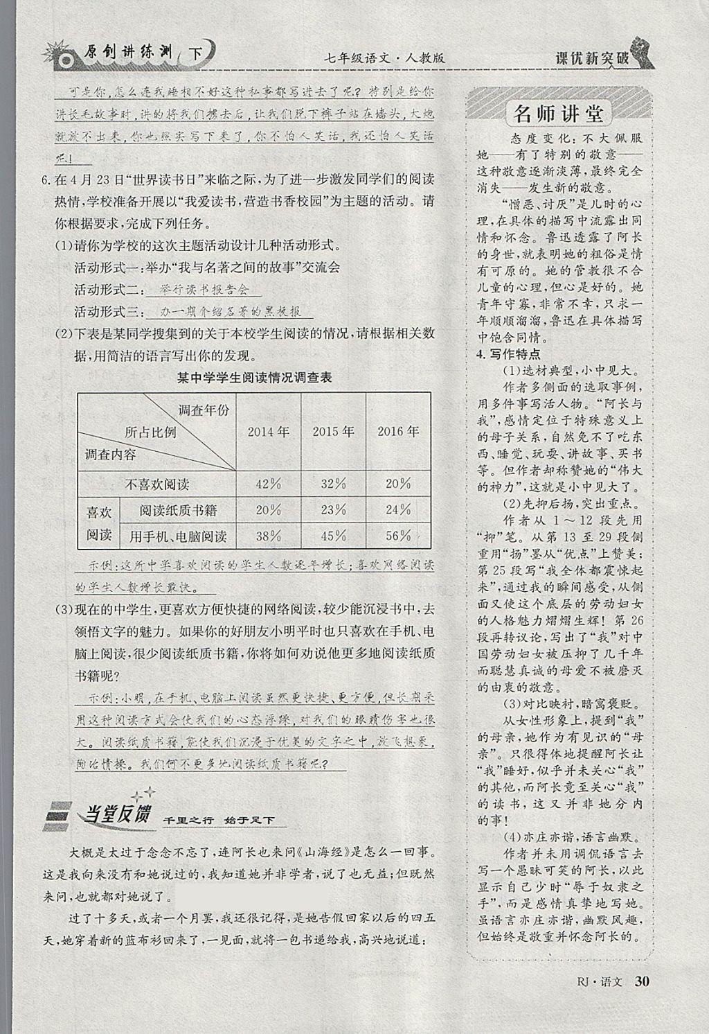 2018年原創(chuàng)講練測課優(yōu)新突破七年級歷史下冊人教版 第0頁