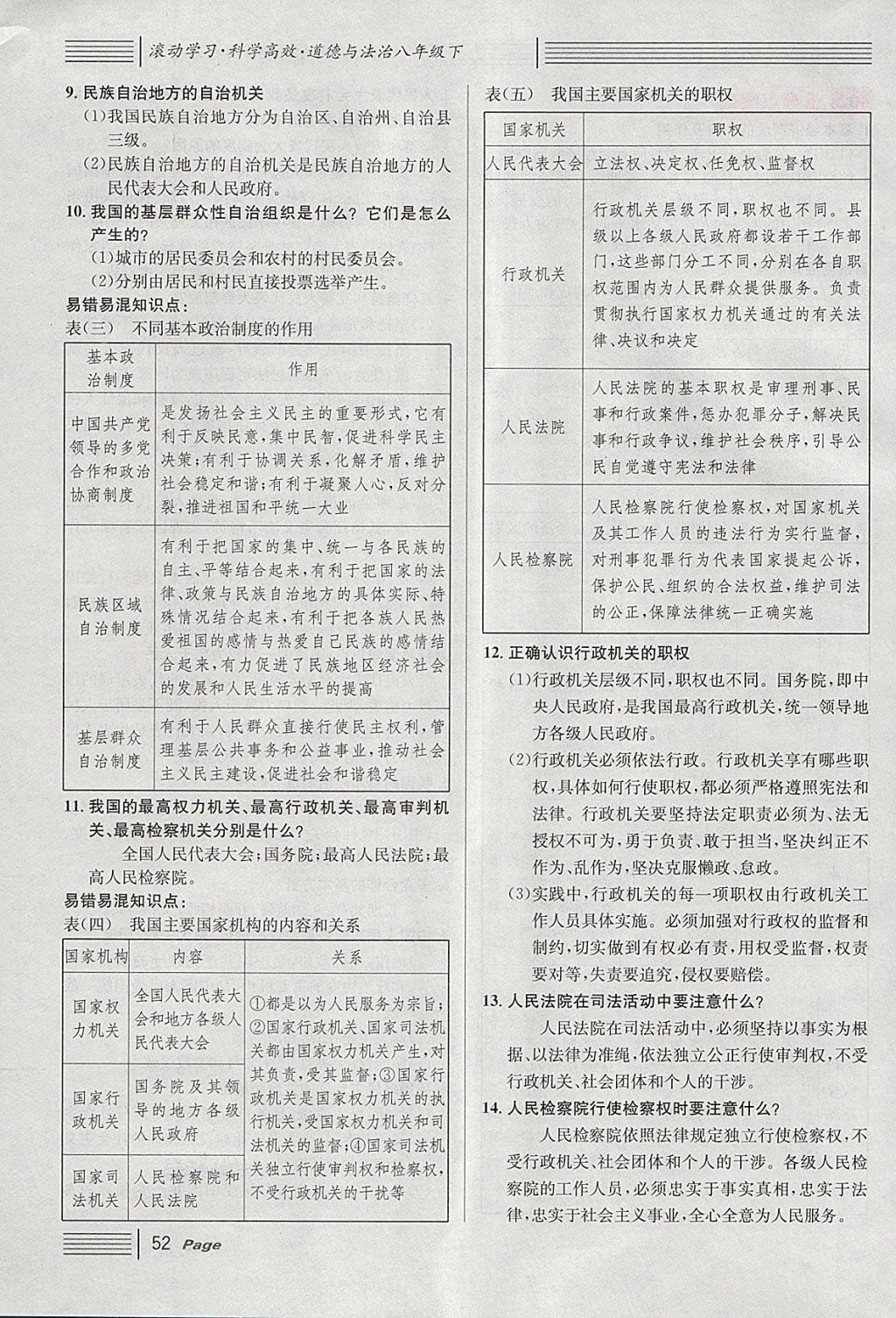 2018年名校课堂八年级道德与法治下册 第7页